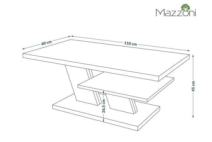 Tavolino，Tavolino da Salotto，Tavolino basso con Ruote Rovere Sonoma  50x35x55,5cm Legno Multistrato ASFV676318 MaisonChic