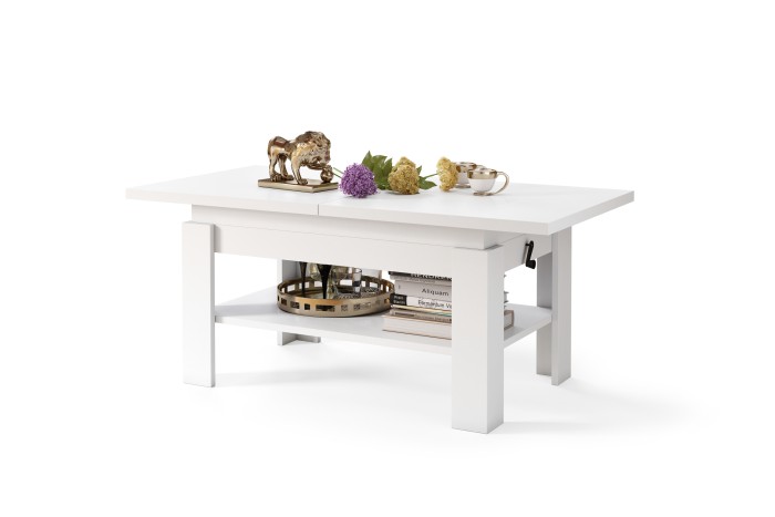 Tavolino Diario trasformabile in tavolo da pranzo di Altacom
